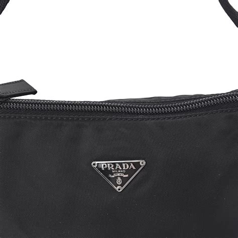 prada nylon pouchette used|Prada tessuto nylon pouch.